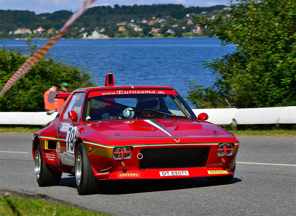 Dansk-italieneren Vincenzo Santangelo var helt urørlig i sin Fiat X1/9 Dallara Abarth i Munkebjerg Hillclimb
(Foto: Michael Eisenberg)